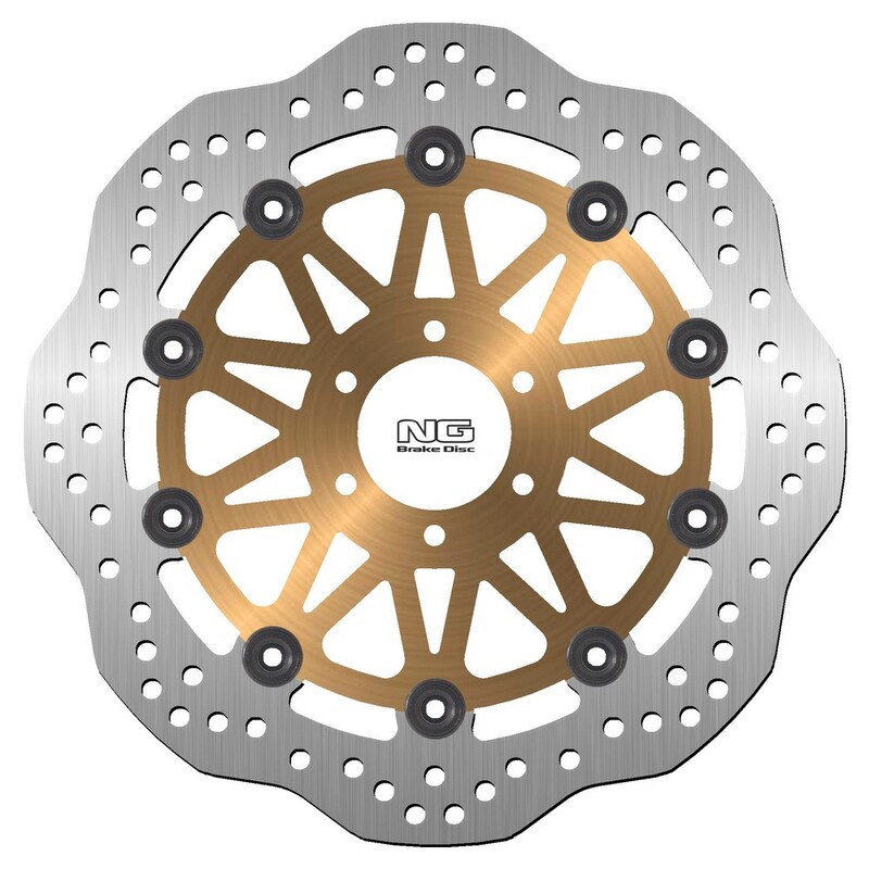 Disco de freno NG BRAKES ondulado flotante