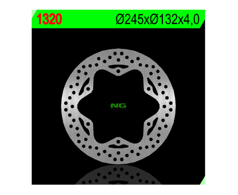 Disco de freno NG BRAKES redondo fijo
