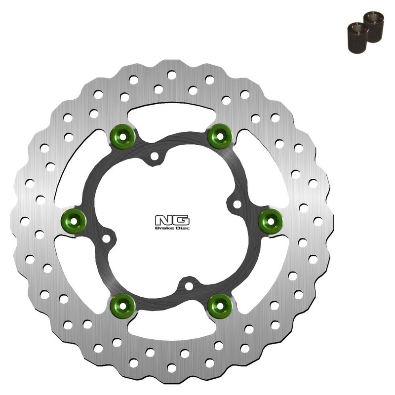 Kit disco de freno sobredimensionado NG BRAKES ondulado flotante