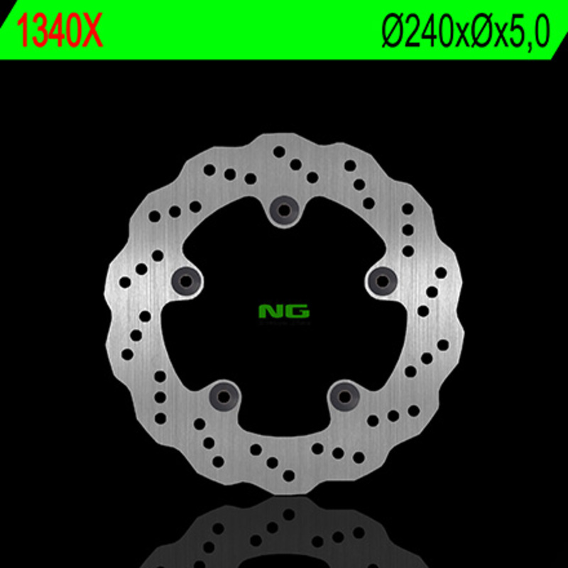 Disco de freno NG BRAKES ondulado fijo