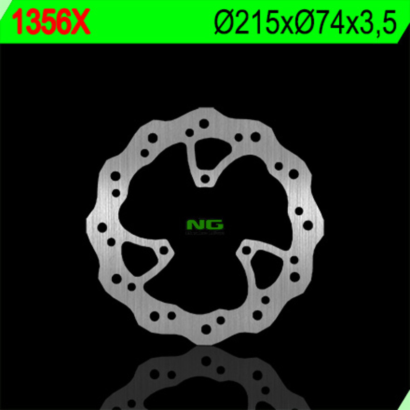 Disco de freno NG BRAKES ondulado fijo