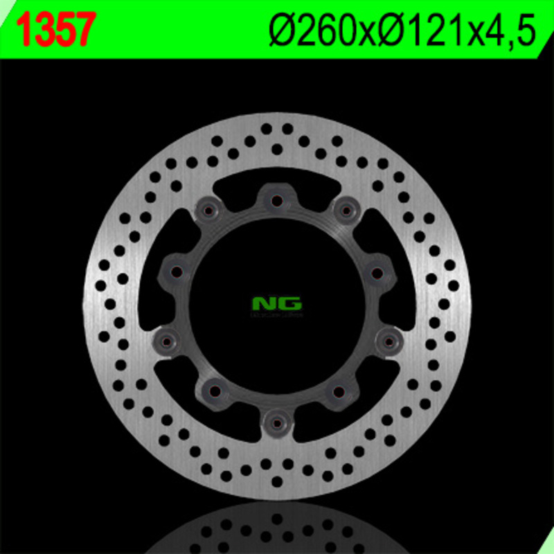 Disco de freno NG BRAKES redondo flotante