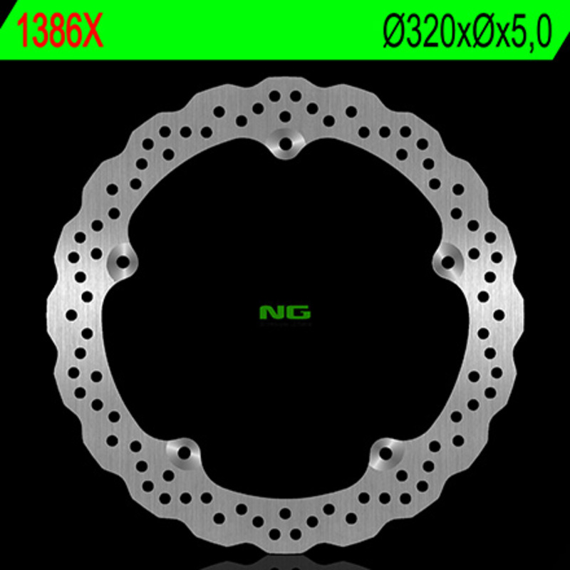 Disco de freno NG BRAKES ondulado fijo