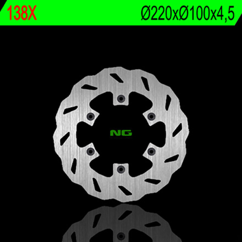 Disco de freno NG BRAKES ondulado fijo