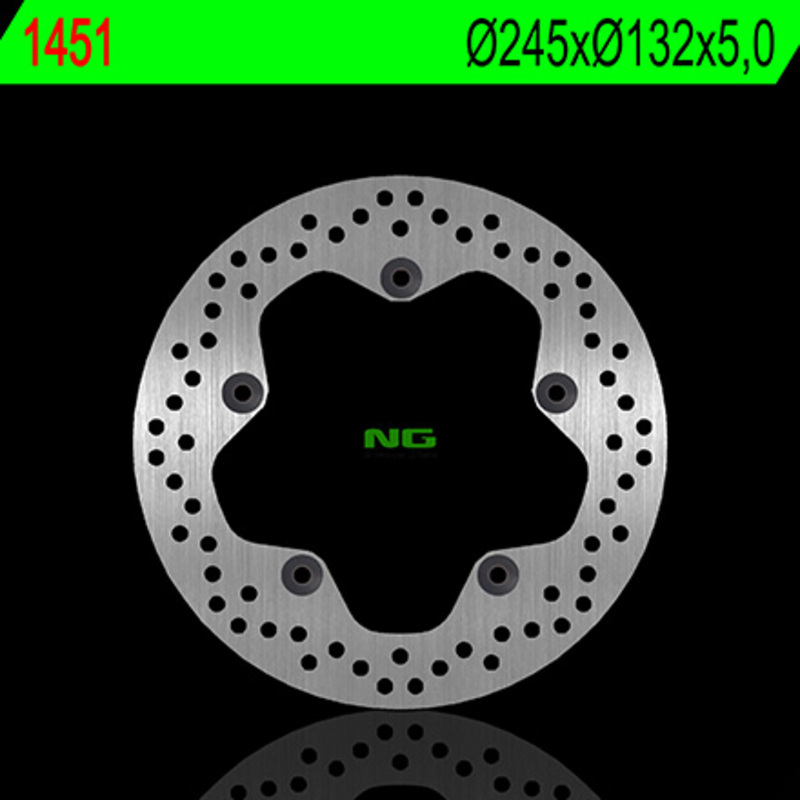 Disco de freno NG BRAKES redondo fijo