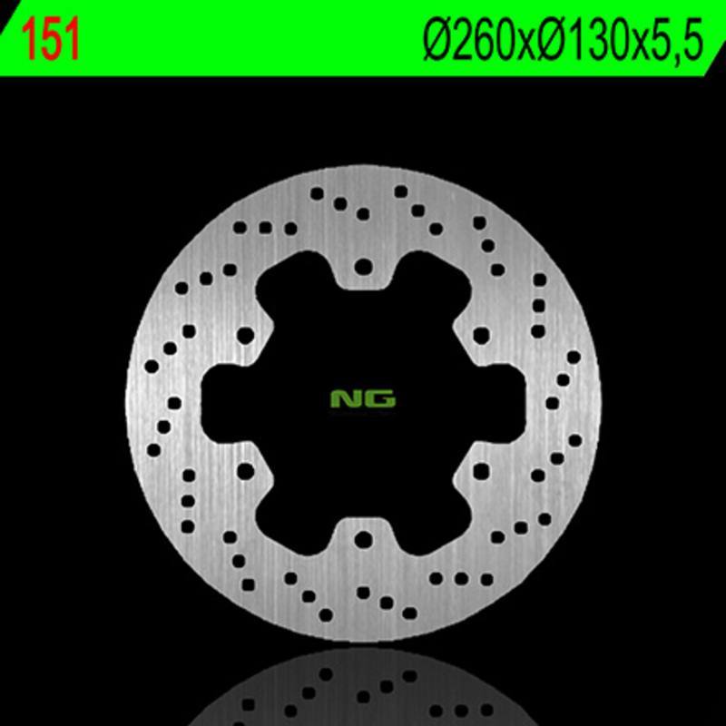 Disco de freno NG BRAKES redondo fijo