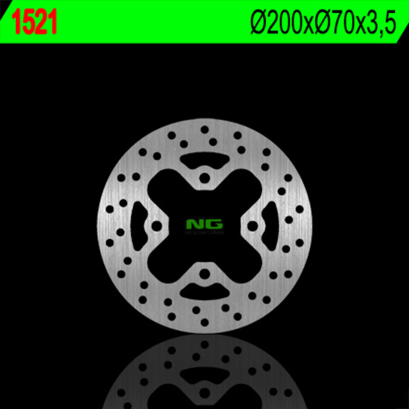 Disco de freno NG BRAKES redondo fijo