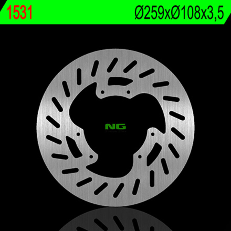Disco de freno NG BRAKES redondo fijo