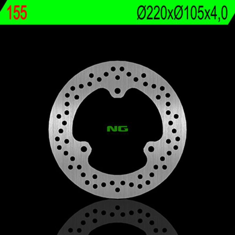 Disco de freno NG BRAKES redondo fijo