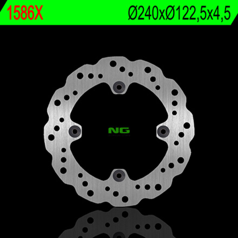 Disco de freno NG BRAKES ondulado fijo