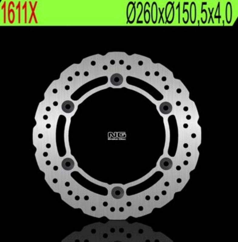Disco de freno NG BRAKES ondulado fijo