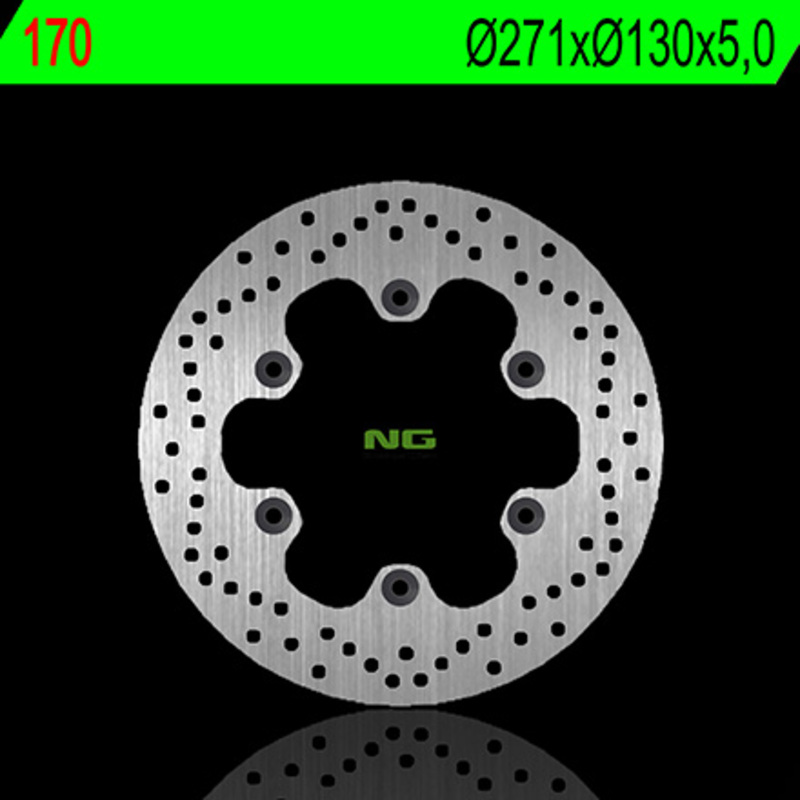 Disco de freno NG BRAKES redondo fijo