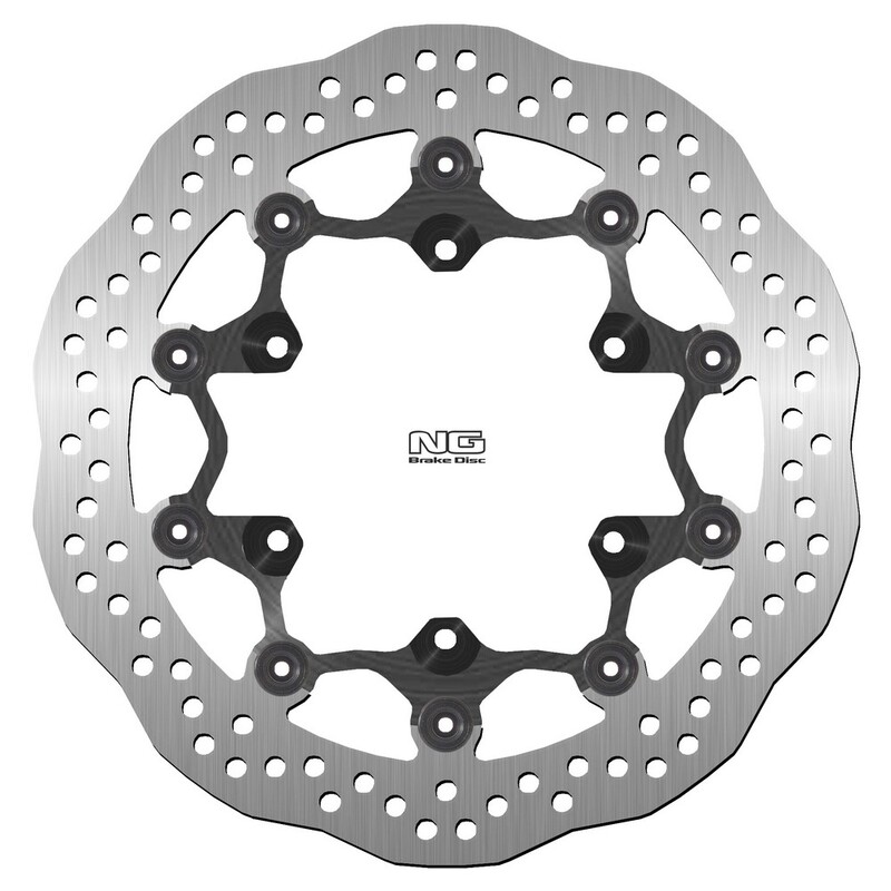 Disco de freno NG BRAKES ondulado flotante