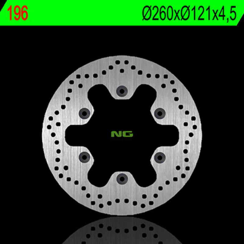 Disco de freno NG BRAKES redondo fijo