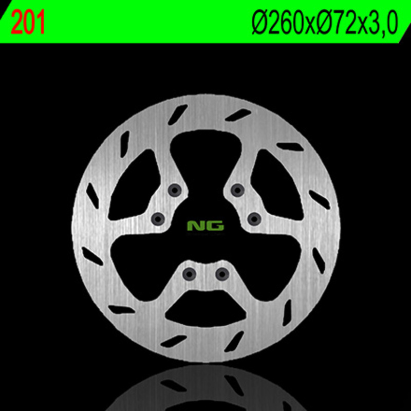 Disco de freno NG BRAKES redondo fijo