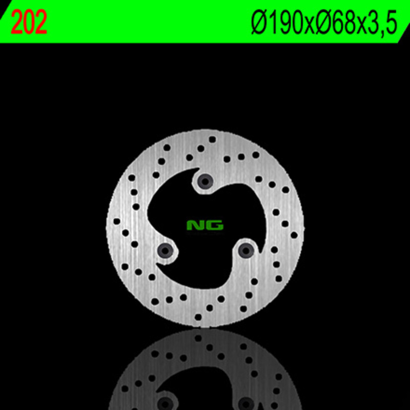 Disco de freno NG BRAKES redondo fijo
