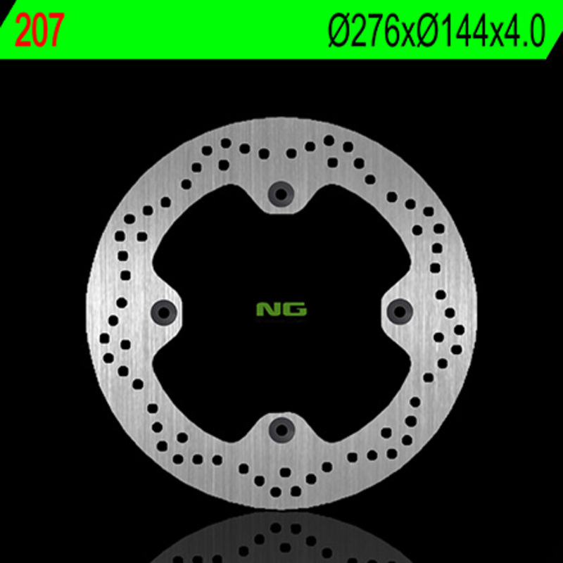 Disco de freno NG BRAKES redondo fijo