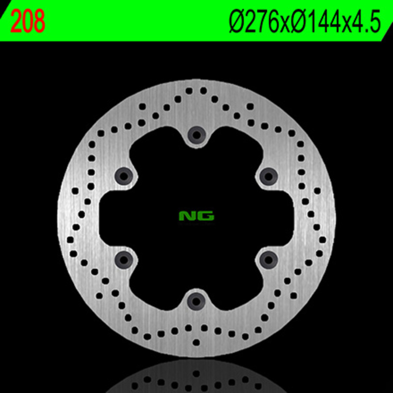 Disco de freno NG BRAKES redondo fijo