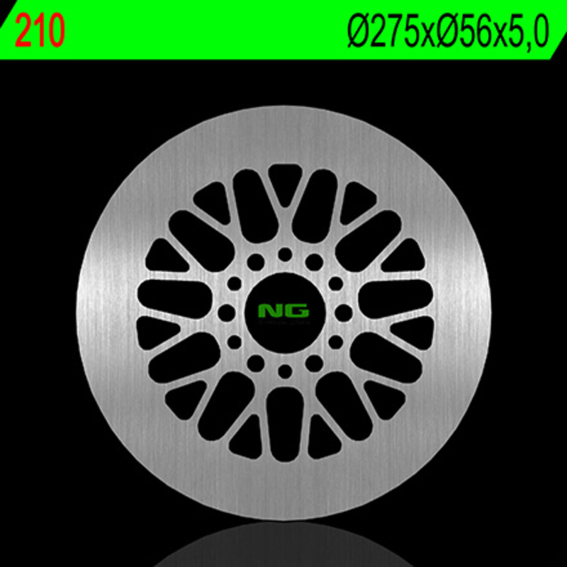 Disco de freno NG BRAKES redondo fijo
