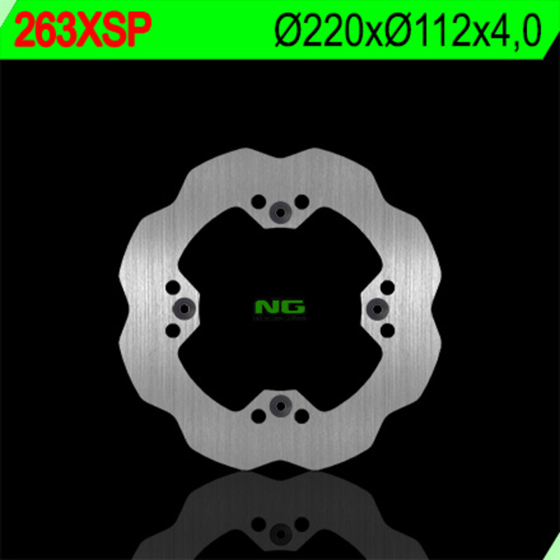 Disco de freno NG BRAKES ondulado fijo