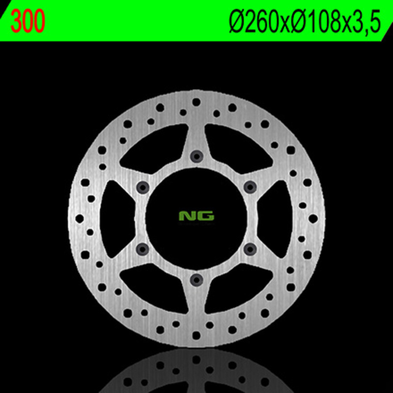 Disco de freno NG BRAKES redondo fijo