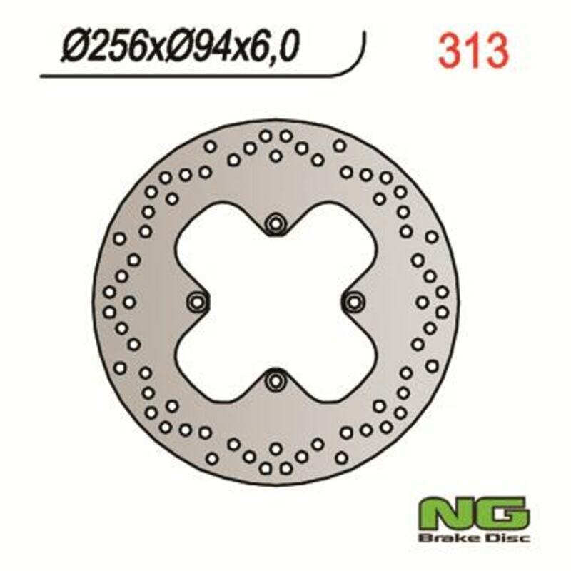 Disco de freno NG BRAKES redondo fijo