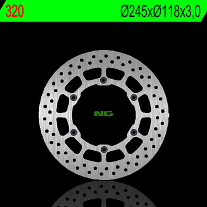 Disco de freno NG BRAKES redondo fijo