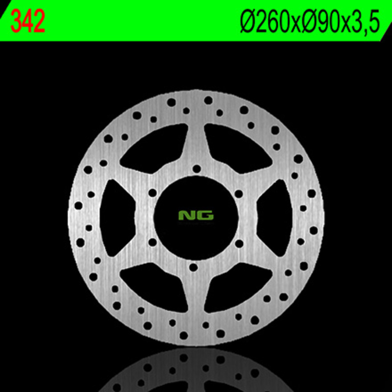 Disco de freno NG BRAKES redondo fijo