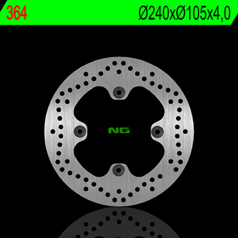 Disco de freno NG BRAKES redondo fijo