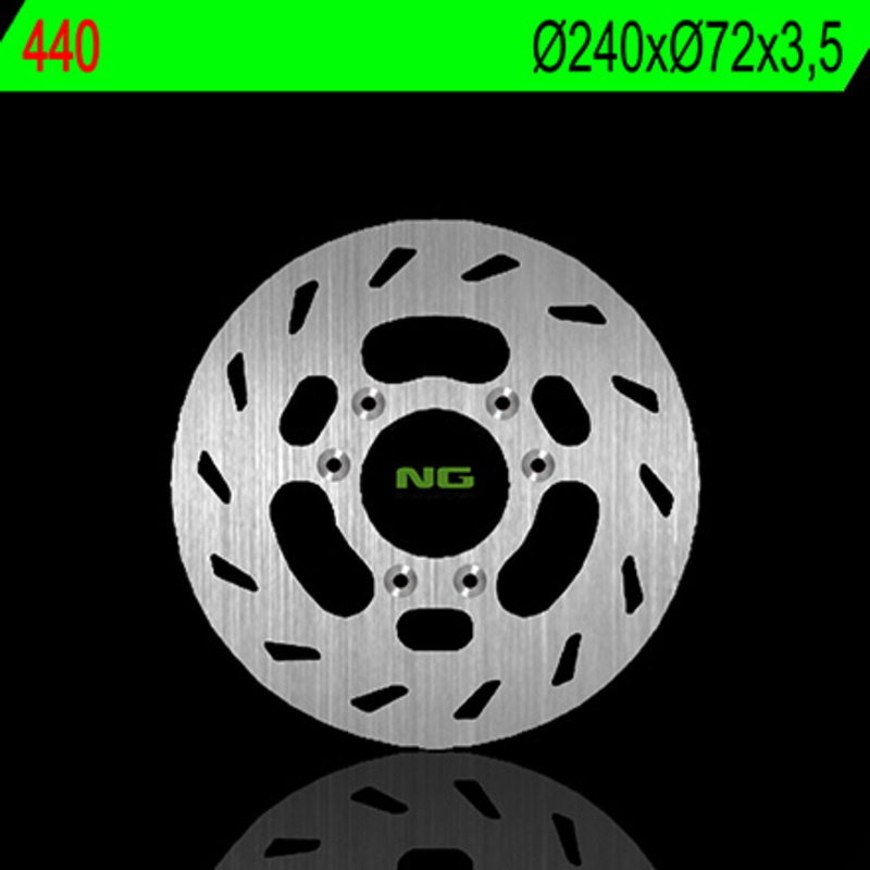 Disco de freno NG BRAKES redondo fijo