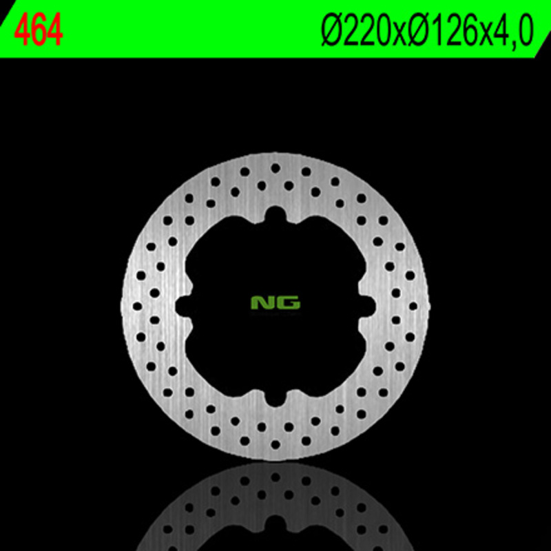 Disco de freno NG BRAKES redondo fijo