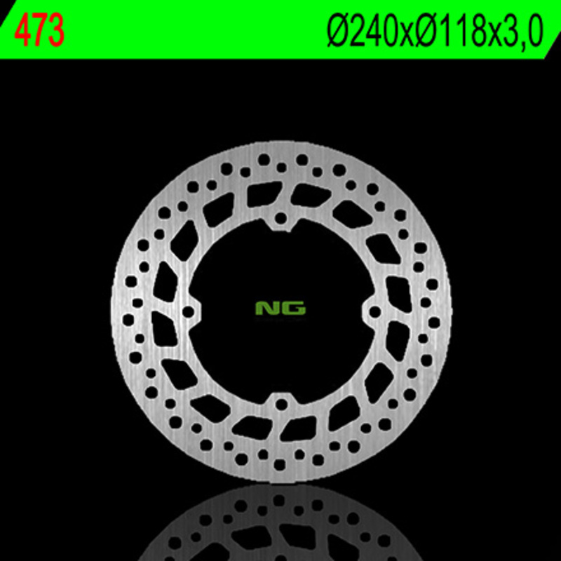 Disco de freno NG BRAKES redondo fijo