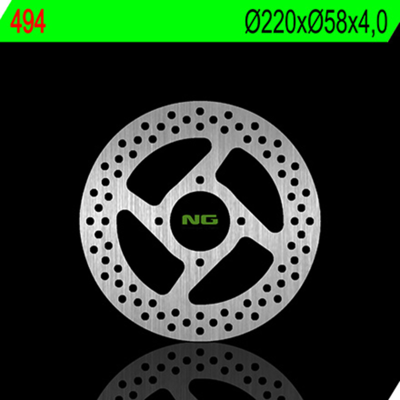 Disco de freno NG BRAKES redondo fijo