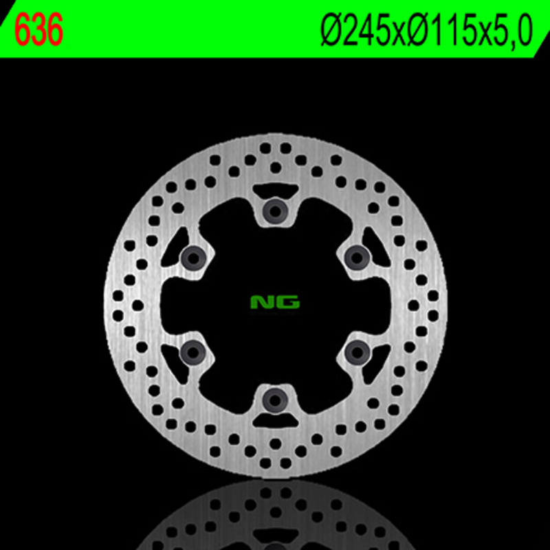 Disco de freno NG BRAKES redondo fijo