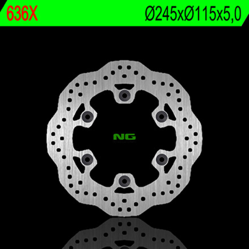 Disco de freno NG BRAKES ondulado fijo