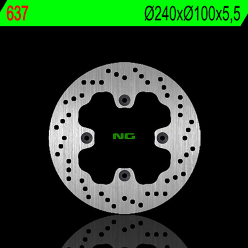 Disco de freno NG BRAKES redondo fijo