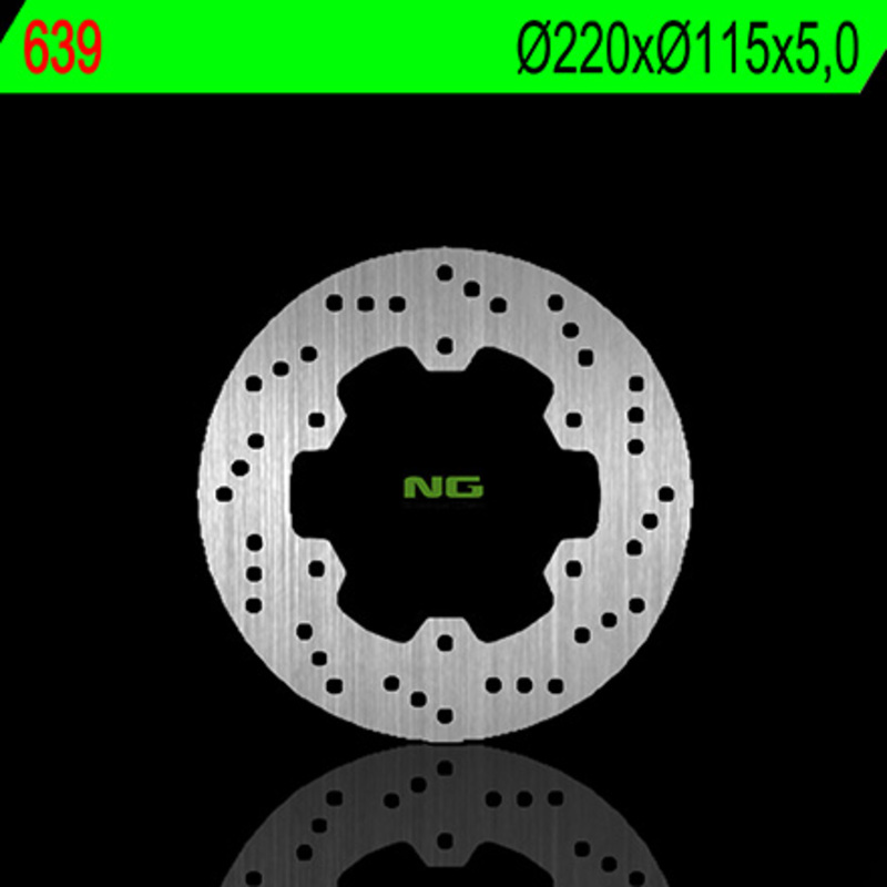 Disco de freno NG BRAKES redondo fijo
