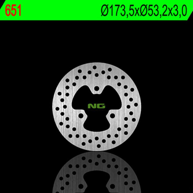 Disco de freno NG BRAKES redondo fijo