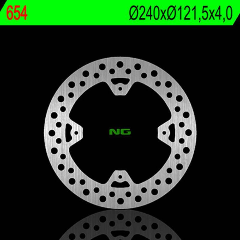Disco de freno NG BRAKES redondo fijo