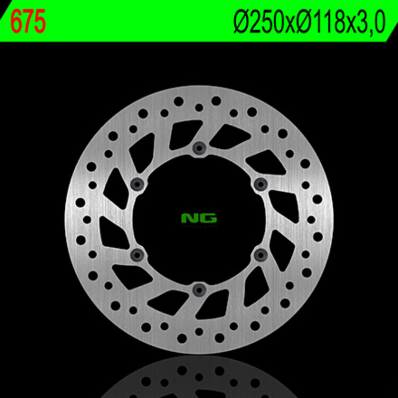 Disco de freno NG BRAKES redondo fijo