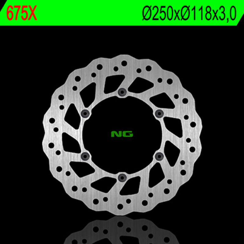 Disco de freno NG BRAKES ondulado fijo