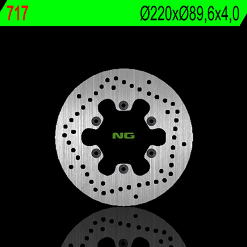 Disco de freno NG BRAKES redondo fijo