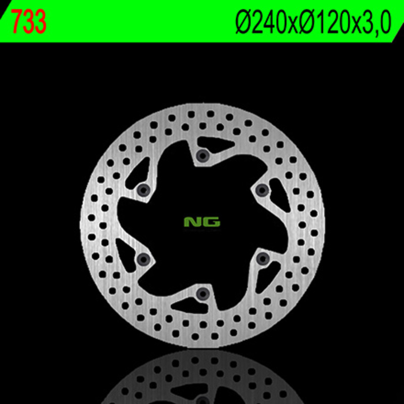 Disco de freno NG BRAKES redondo fijo
