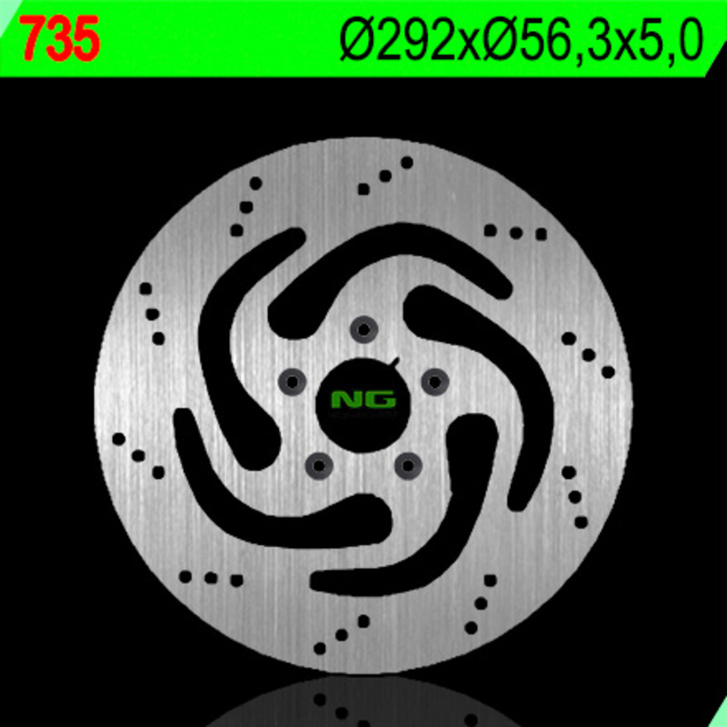 Disco de freno NG BRAKES redondo fijo