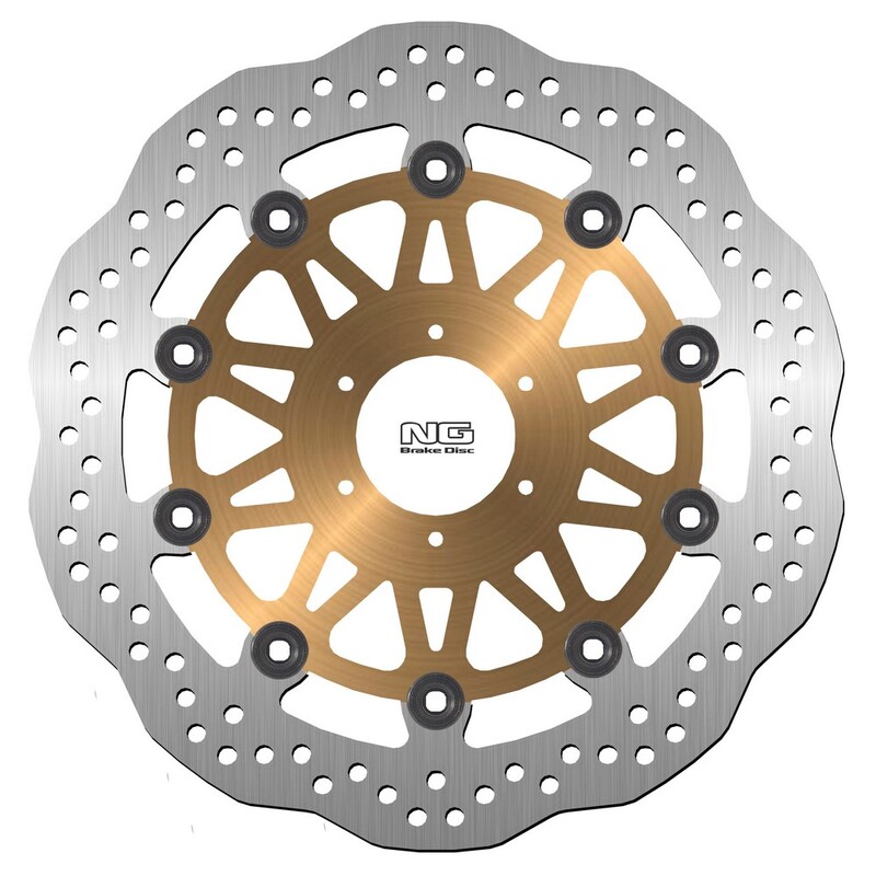 Disco de freno NG BRAKES ondulado flotante