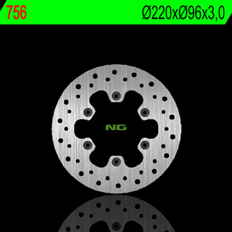 Disco de freno NG BRAKES redondo fijo