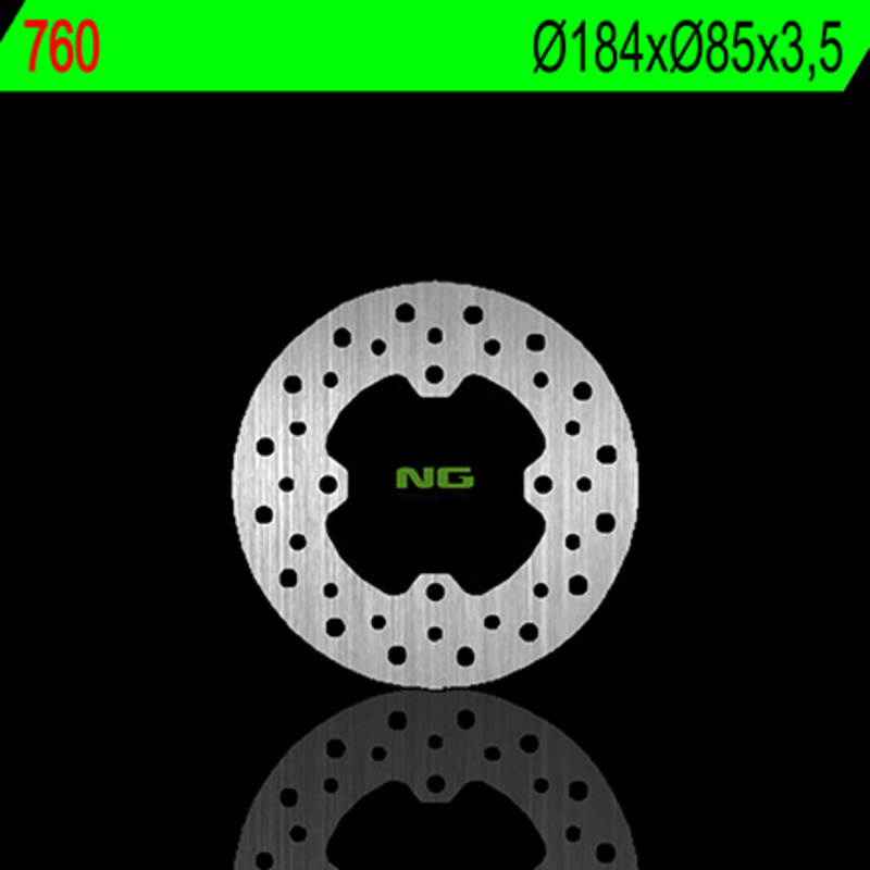 Disco de freno NG BRAKES redondo fijo
