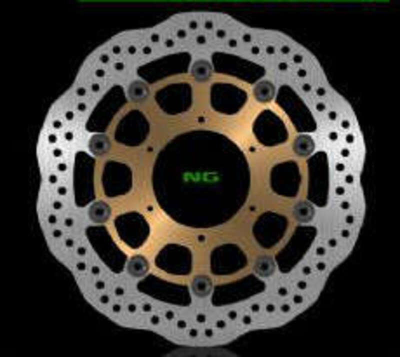 Disco de freno NG BRAKES ondulado flotante