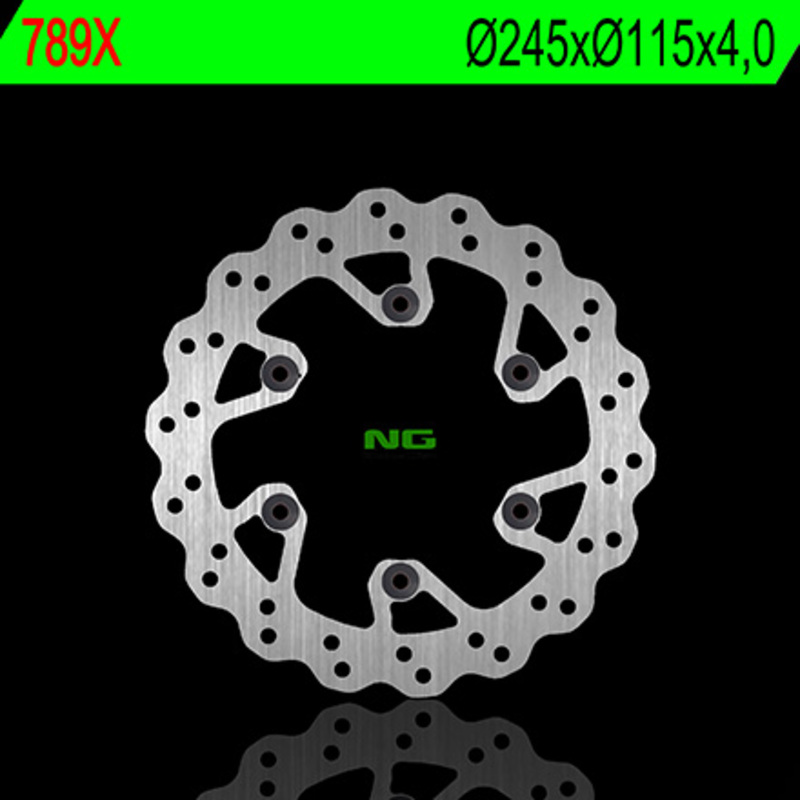 Disco de freno NG BRAKES ondulado fijo
