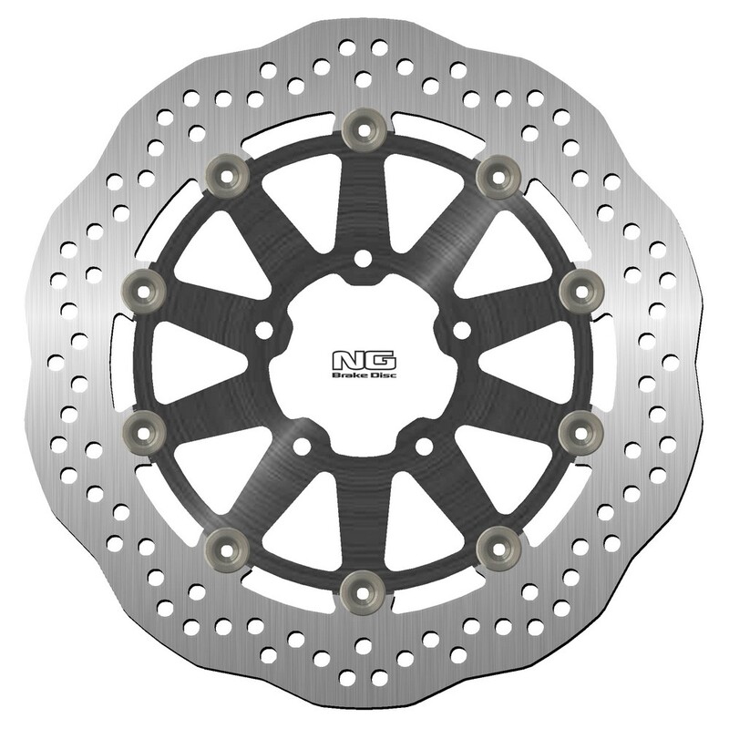 Disco de freno NG BRAKES ondulado flotante
